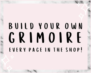 Build your own Grimoire, Every Page in the shop bundle